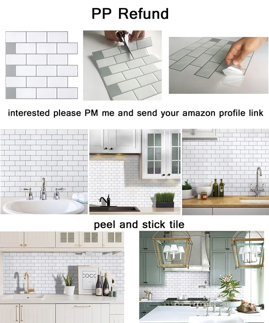 250x250mm Easy DIY Peel and Stick Subway Tile Home Decoration Peel&Stick  Brick Backsplash Mosaic Brick Tiles - AliExpress