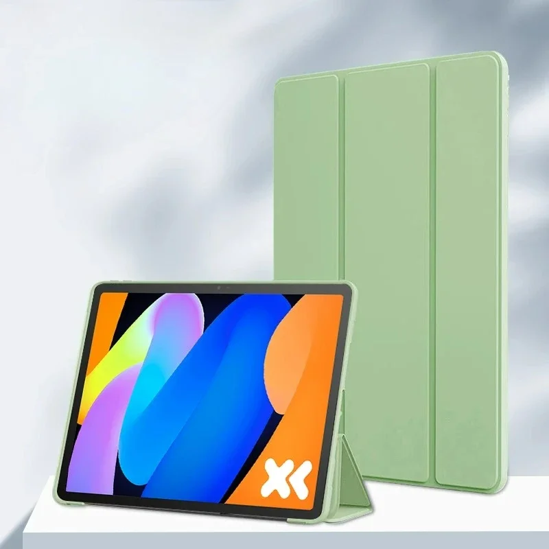 Premium Liquid Silicone Flip Stand Case for Tablets - Soft PU Cover, Enhanced Protection