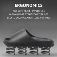 Coconut Slippers Feel like Stepping on Shit Thick-soled Sandals Summer New Non-slip Wearing Sandals 4