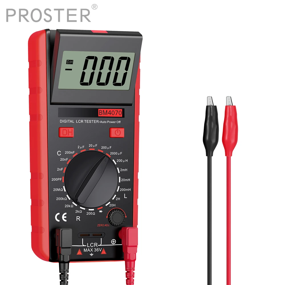 PROSTER LCR Meter LCR Multimeter Tester for Capacitance Resistance