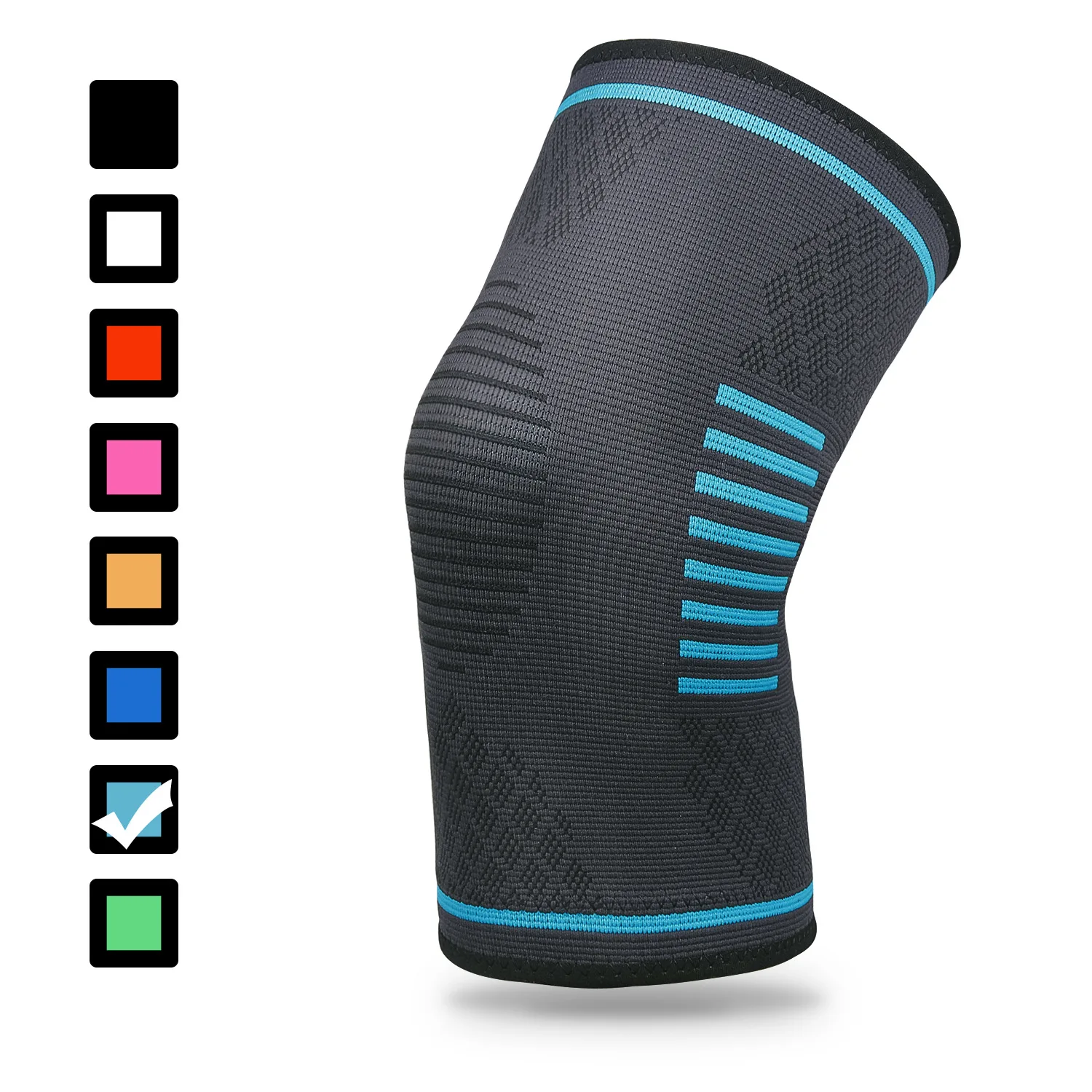 

Knee Support Pads for Work Gym Compression Sleeve Elastic Anti Slip Properties Outdoor Cycling Mountaineering Knee Protectors