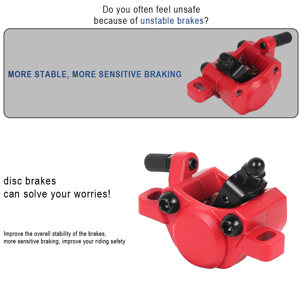 Bremssattel für Segway Ninebot MAX G3 Scheibenbremssitz mit Bremsbelägen Ersatz Elektroroller Zubehör Ersatzteile – Detail 3