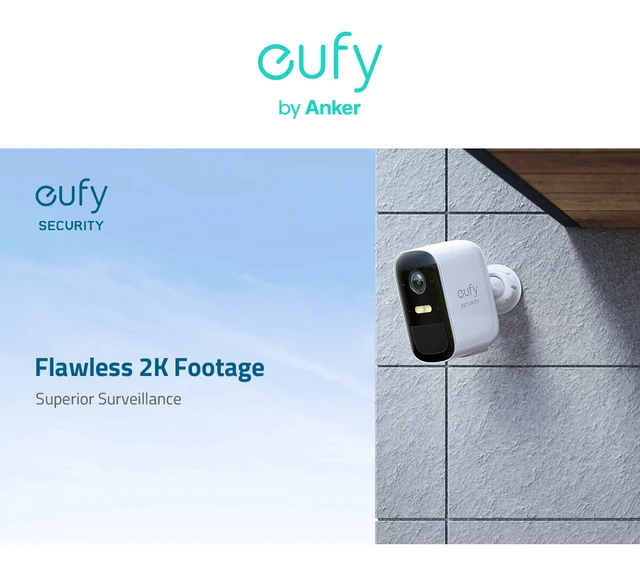 eufy Security eufyCam 2C Pro, camera surveillance wifi, Autonomie
