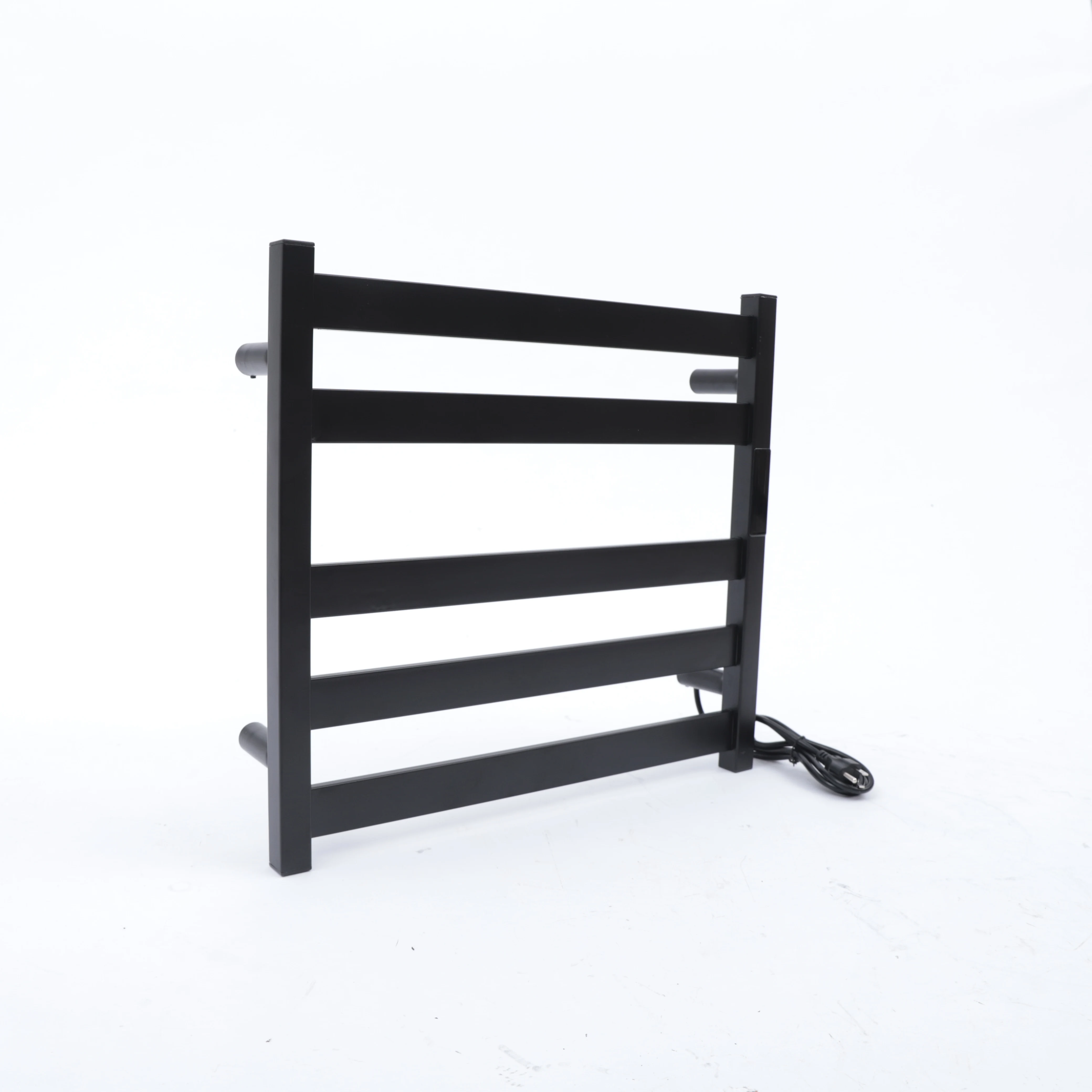 Description Picture 2 of item5 Bars Wall Mounted Towel Drying Rack Electric Heated Towel Rack Stainless Steel Towel Warmer