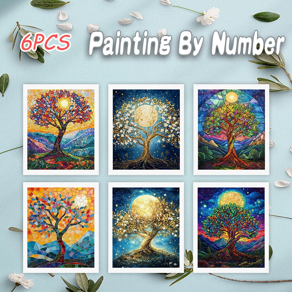 Four Seasons Circle Paint by Number Kit: A Detailed Review of the 6 ...