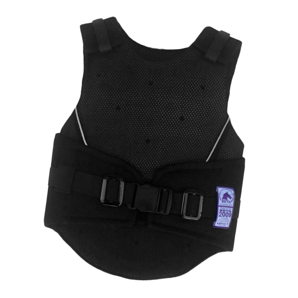 Kids Horse Riding Waistcoat Equestrian Eventing for Boys Girls