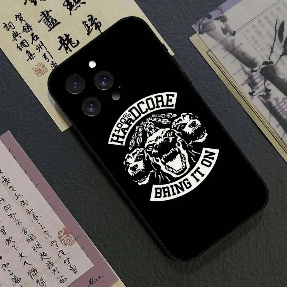 Ultimate Dog Lover's Soft Black Phone Case - Bone Gabber Hardcore Collection