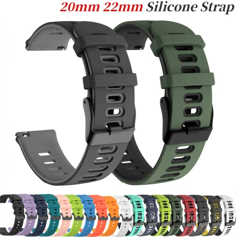 Versatile Silicone Watch Strap – Sport Bracelet Belt in Multiple Sizes