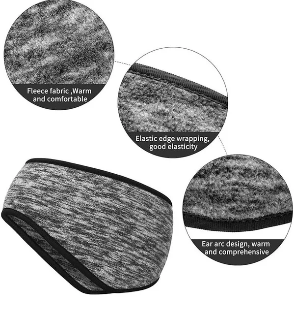 Scalda Orecchie Scaldaorecchie In Pile Unisex, Super Caldi Per Inverno, Ciclismo, Corsa - Per Lui E Lei Fascia Donna Inverno - Foto 13