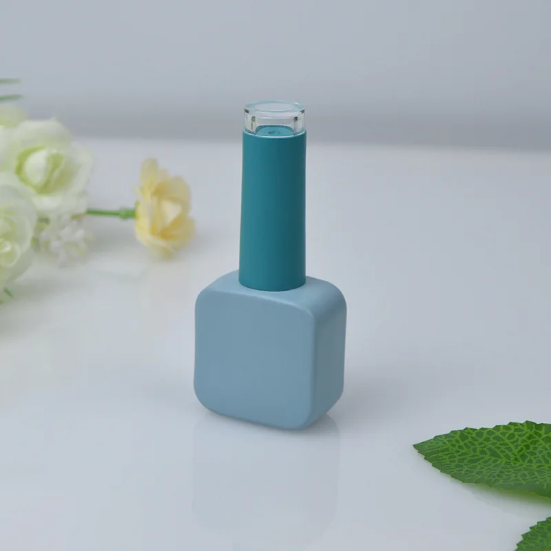 10 Leere Nagellackflaschen Aus Glas, 15 Ml, Mit Schwarzer Bürstenkappe – Transparent, Für DIY