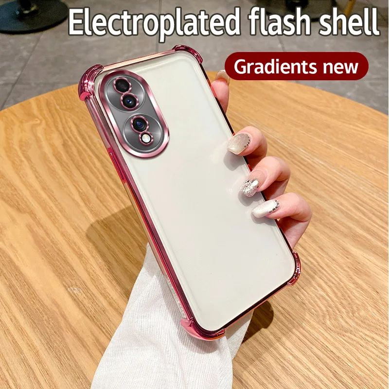 Durable Anti-Fall Soft Shell Phone Case with Four-Corner Airbag Protection