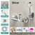 Chrome shower set