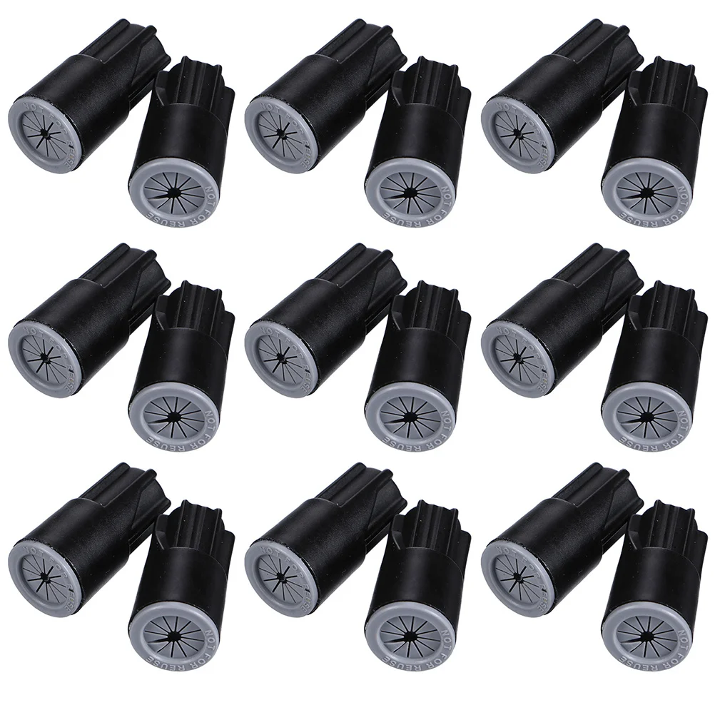 

50 Pcs Closed Terminal Waterproof Crimping Cap Wire Connector Nylon Electrical Connectors