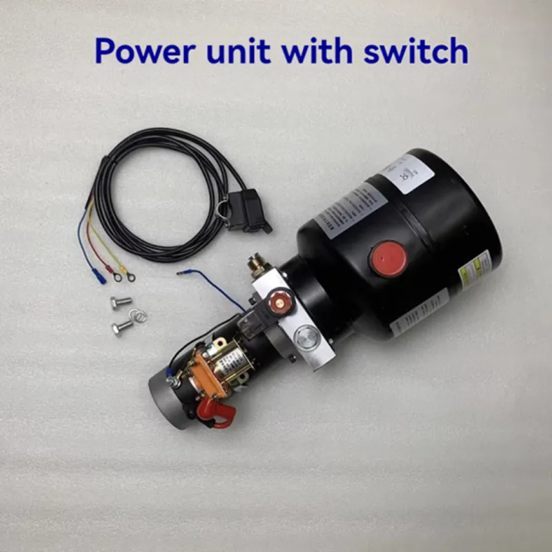 Electric Fuel Motorcycle Tricycle Retrofit Hydraulic Coarse Dump Tip