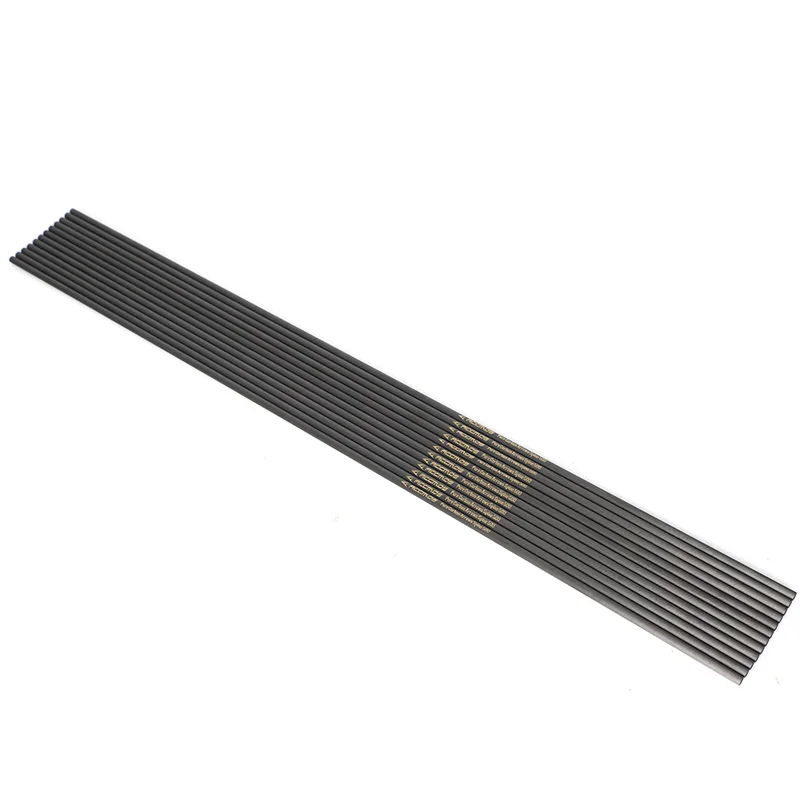 Tubes De Flèche En Carbone ACCMOS - ID 4.2 Mm, Spine 250-1800 - 6/12 Pièces