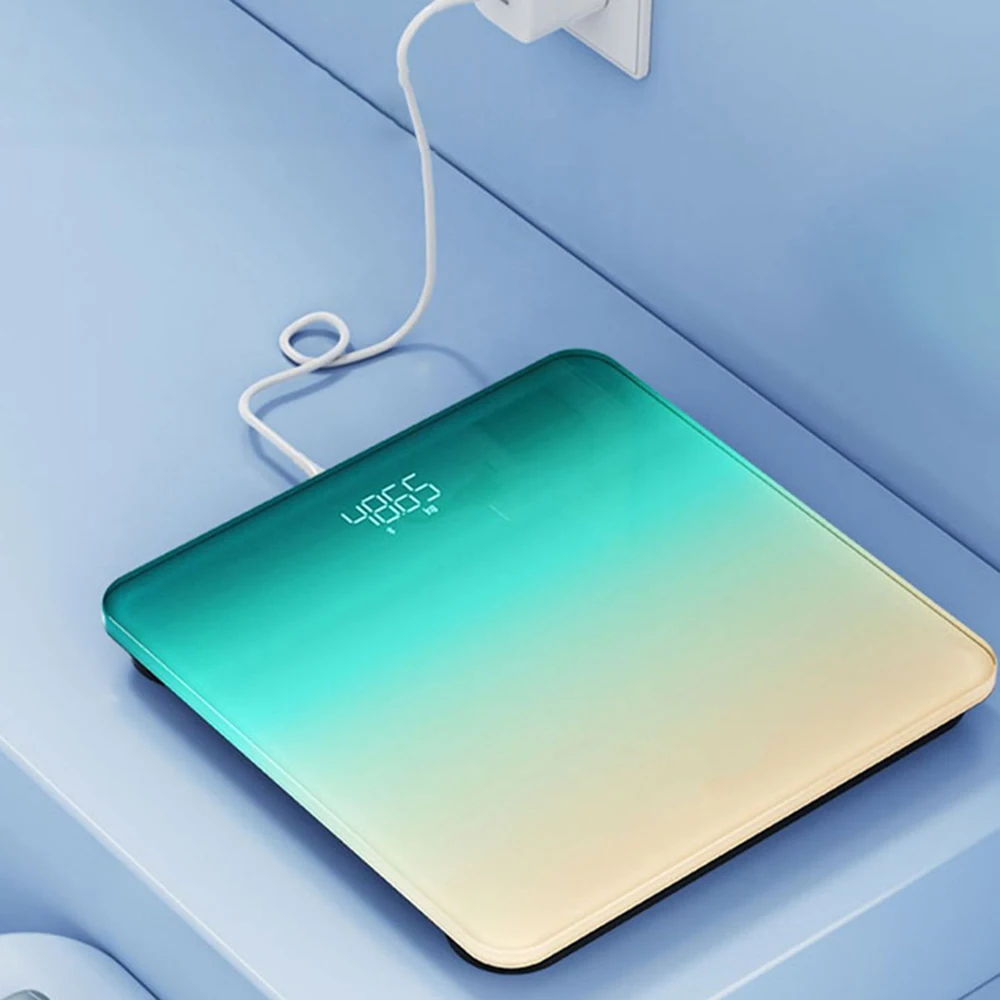 Intelligent LED Display Electronic Scale USB Charging Home Fitness Weighing Assistant For XIAOMI Lenovo