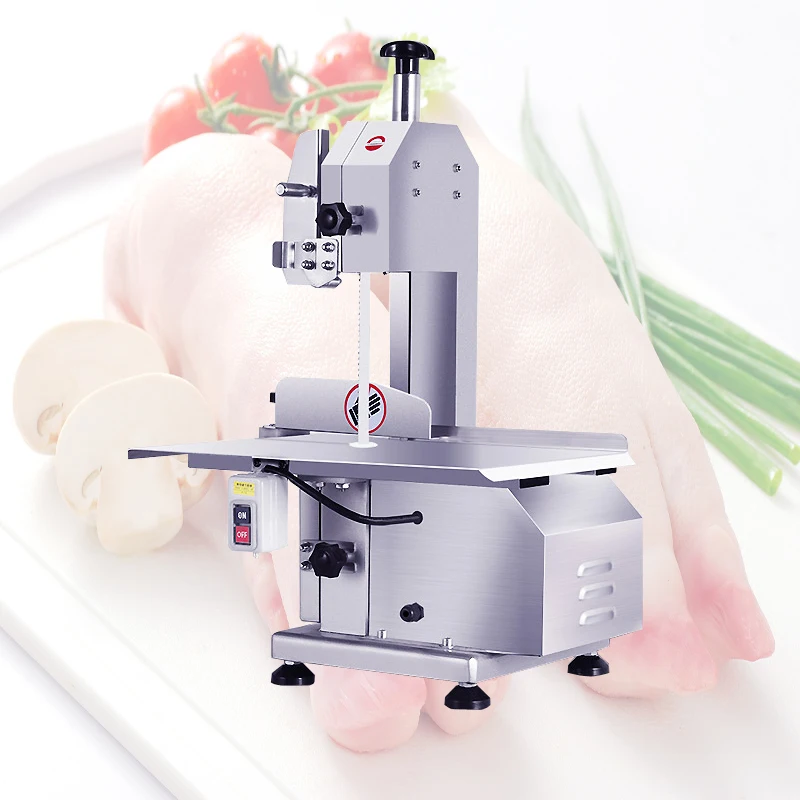 

Commercial Bone Cutting Sawing Machine Automatic Frozen Meat Cutter Machine Meat Slicer for Bone Ribs Frozen Meat Fish