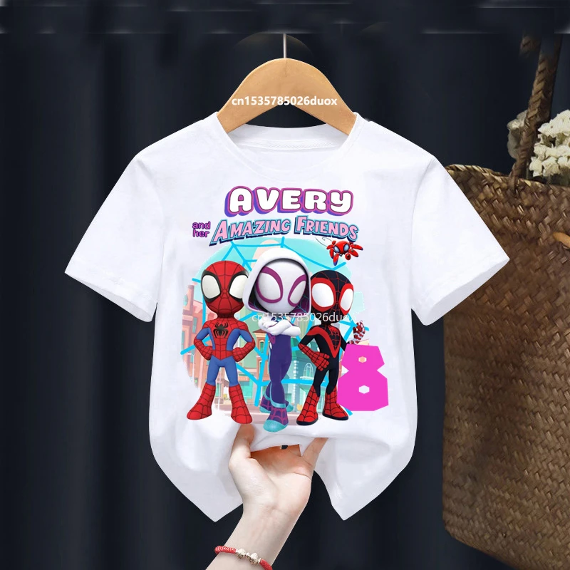 Spiderman Camisas De Superheroes Para NiÃ±os Spiderman Remeras