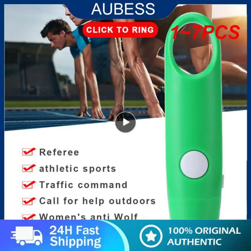 

1~7PCS Electronic Whistle Practical Electric Referee Performance Whistle Portable Training Whistle Suitable For Coaches Travel
