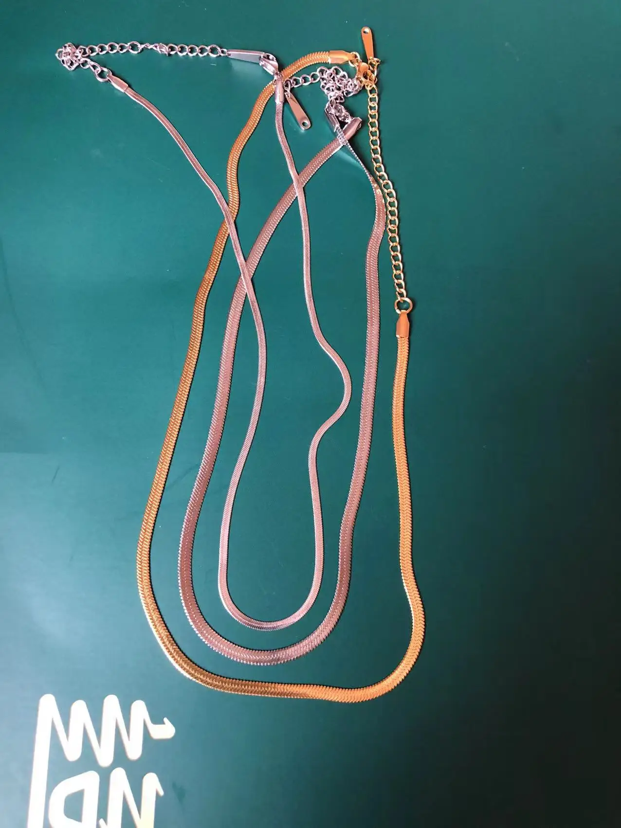 Цепочка-чокер унисекс модное ожерелье в форме змеи 3 мм из нержавеющей стали