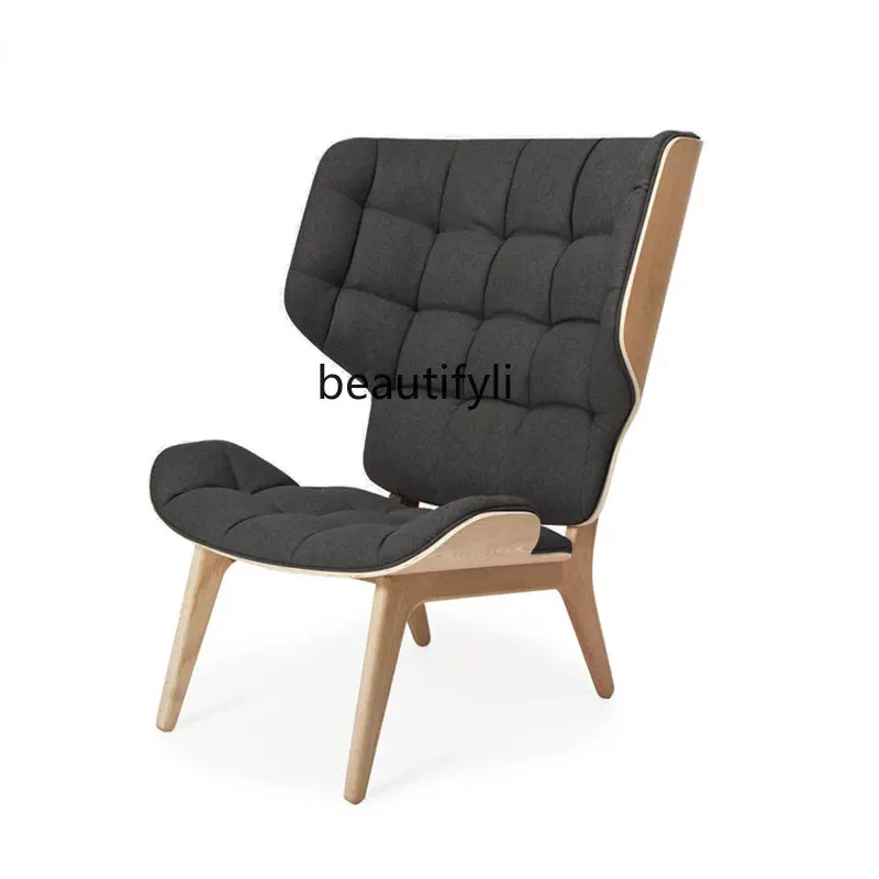 

yj Nordic Minimalist Designer Couch Danish Modern Chair Cafe Armchair