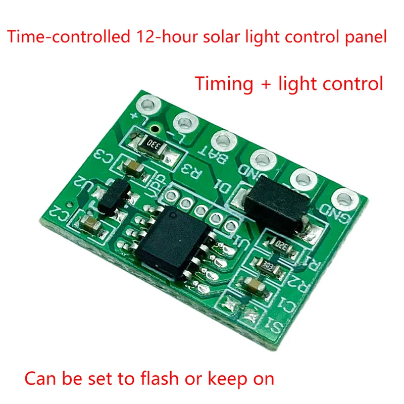 3.2V 3.7V 태양 랜턴 컨트롤러 보드 1 개, 태양 잔디 램프 조명 회로 보드 플래시 라이트 회로 보드