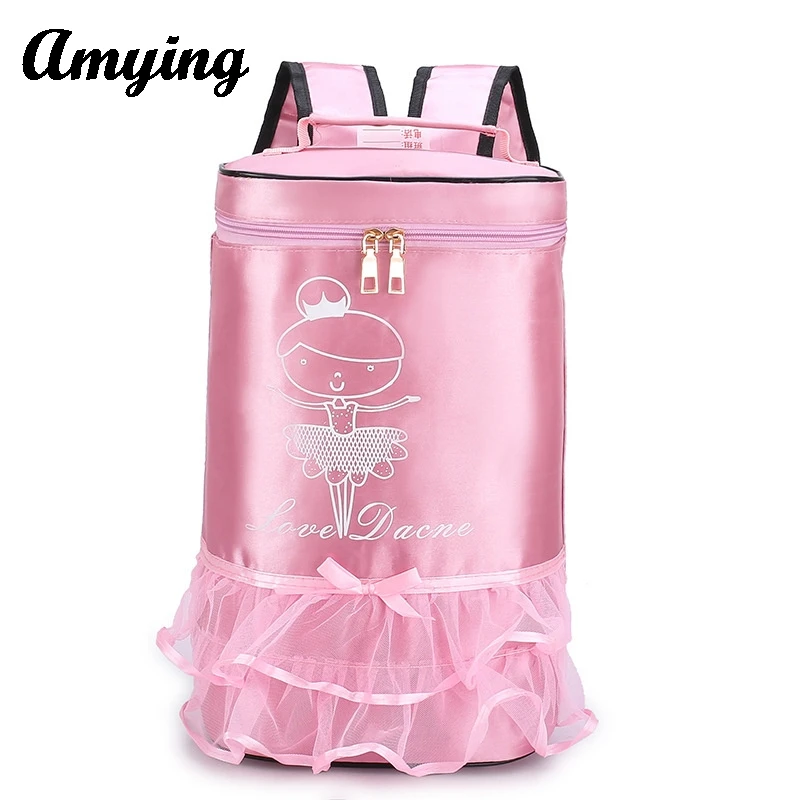 New Kids Backpack Dance Bag Children Dance Duffel Bag Girls Gymnastics Latin Dance Bag Toddler Yoga Tap Dance Jazz Storage Bag 4