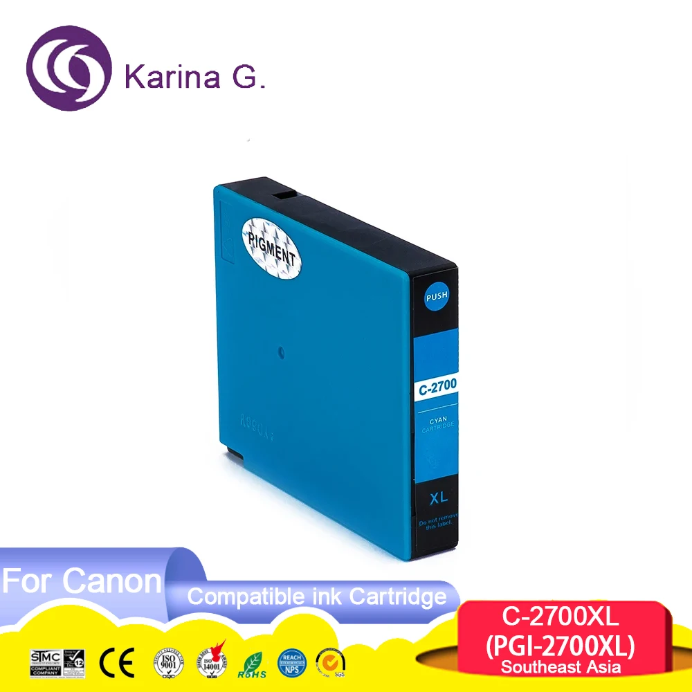 PGI-2700 PGI2700 PGI 2700XL Compatible ink cartridge suit for MAXIFY IB4070/iB