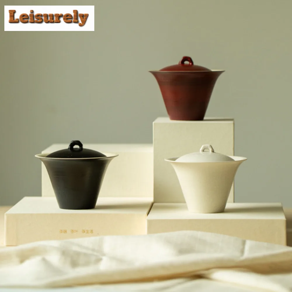 Japanese Fenyin Yin Horseshoe Gaiwan 110ml Luxury Tea Tureen