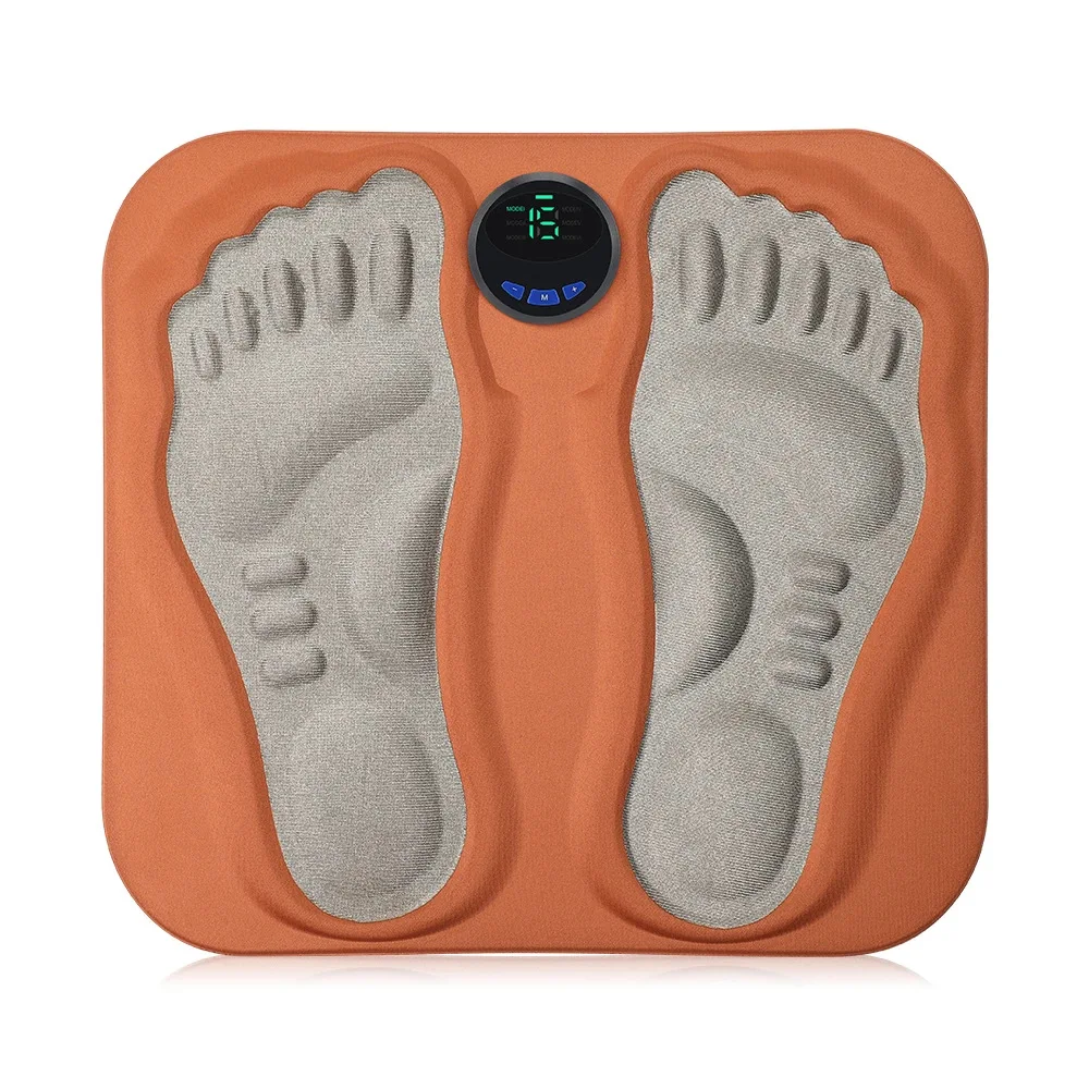 3D Smart Foot Massage Pad Feet Massager 6 Modes 15 LevelsImprove Blood Circulation Relax Muscles Slim Legs Rechargeable Foot Pad