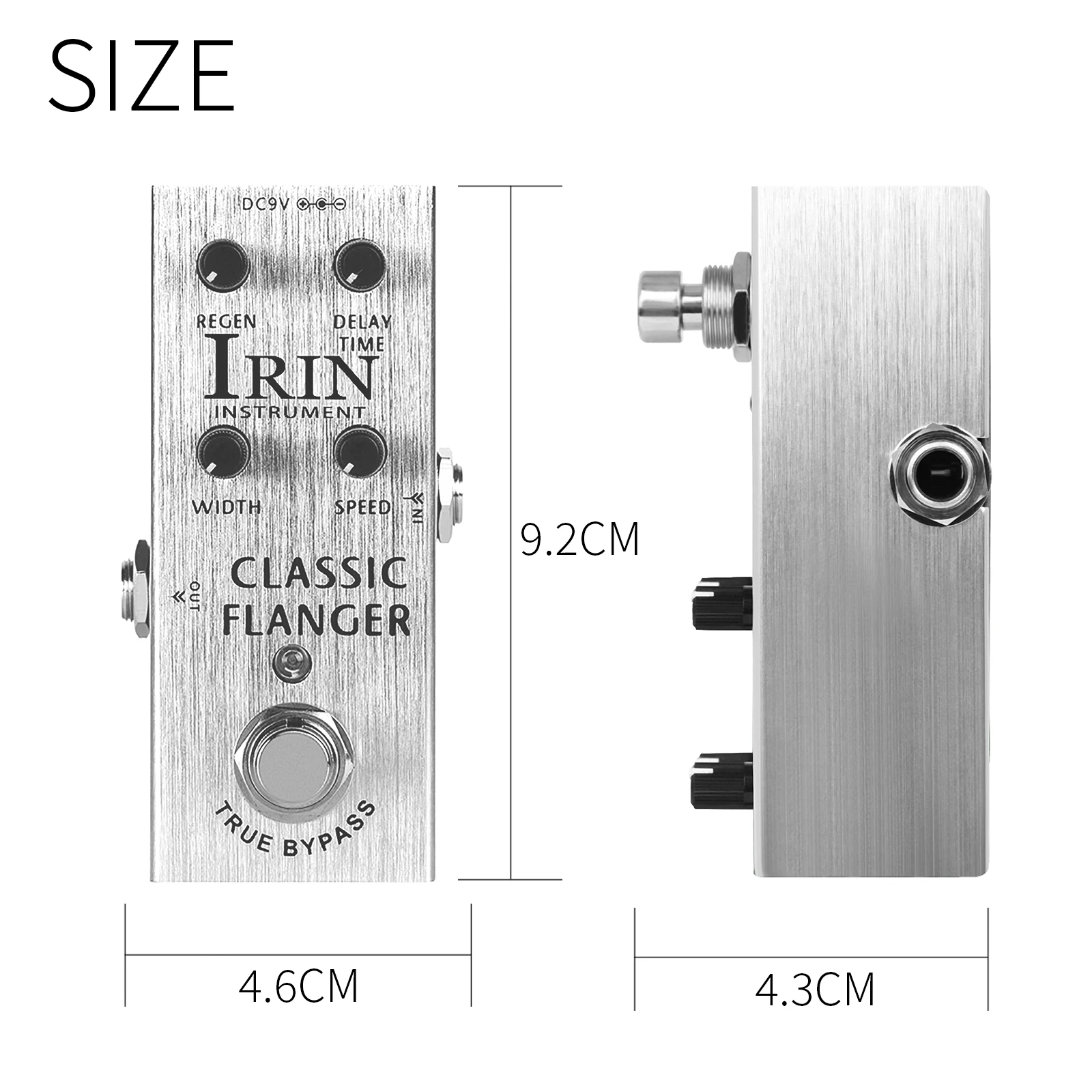 IRIN AN-13 Electric Guitar Effects Pedal Classic Flanger