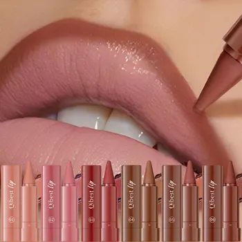 Rossetto, Matita per Labbra, Rossetto Opaco Effetto Velluto, Matita Contouring, Rossetto a Lunga Durata, Trucco Sexy per Donne, Matita per Labbra, Strumento per il Trucco