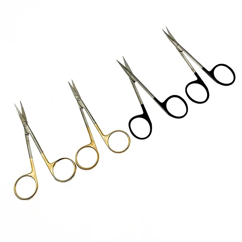 

9.5CM Ordinary eye surgical scissors cut tissue scissors Double eyelid tool