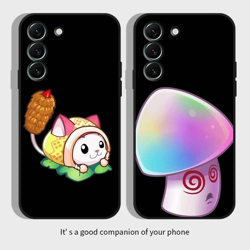 Custodia Per Telefono P-Plants Vs Z-Zombies Per Samsungs23,S22,S21,S20 Ultra Pro S10,S30Plus,20 Cover Ultra Nera