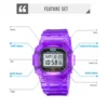 SKMEI1999 Mens 5Bar Waterproof Multifunctional Count Down Date Wristwatch reloj hombre Back Light Display Stopwatch Digital Watc 5