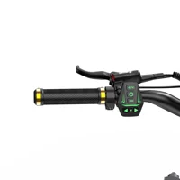 Trottinette électrique OOTD S30 : Moteur double 2400W de puissance de pointe, batterie lithium haute performance 52V23.4AH, compatible avec l'application mobile, pneus tout-terrain de 10 pouces, démarrage par NFC ou par mot de passe, autonomie maximale d'environ 60 km, vitesse maximale : 65 km/h, trottinette électrique pliable. 3