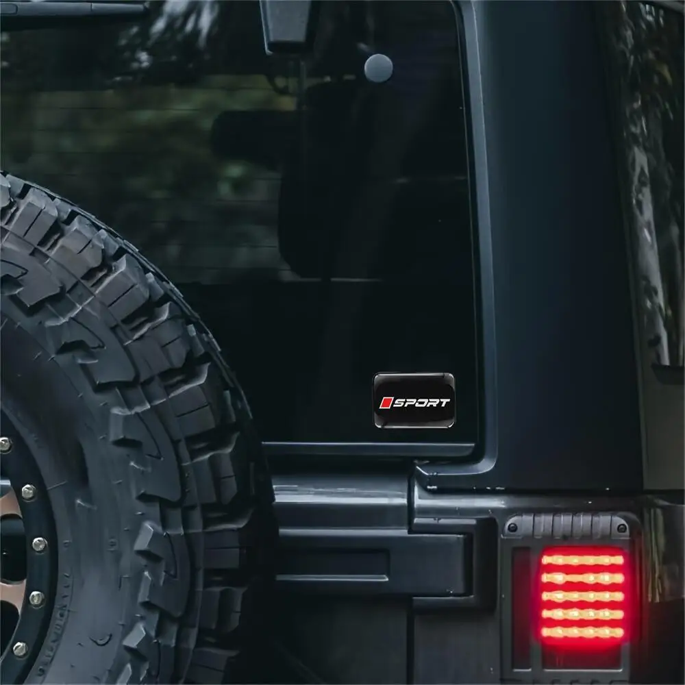 2 adesivi per auto SPORT, adatti a tutte le auto, moto, caschi, telefoni cellulari, tablet, valigie, accessori. - immagine 6