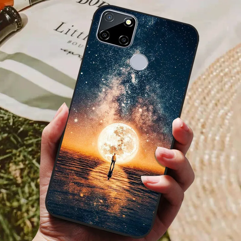 Premium Silicone Back Cover – Artistic Design for Enhanced Grip and Protection