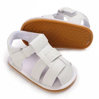 Baby Summer Sandals Infant Boy Girl Shoes Rubber Soft Sole Non-Slip Toddler First Walker Baby Breathable Crib Shoes 0-18Months 3