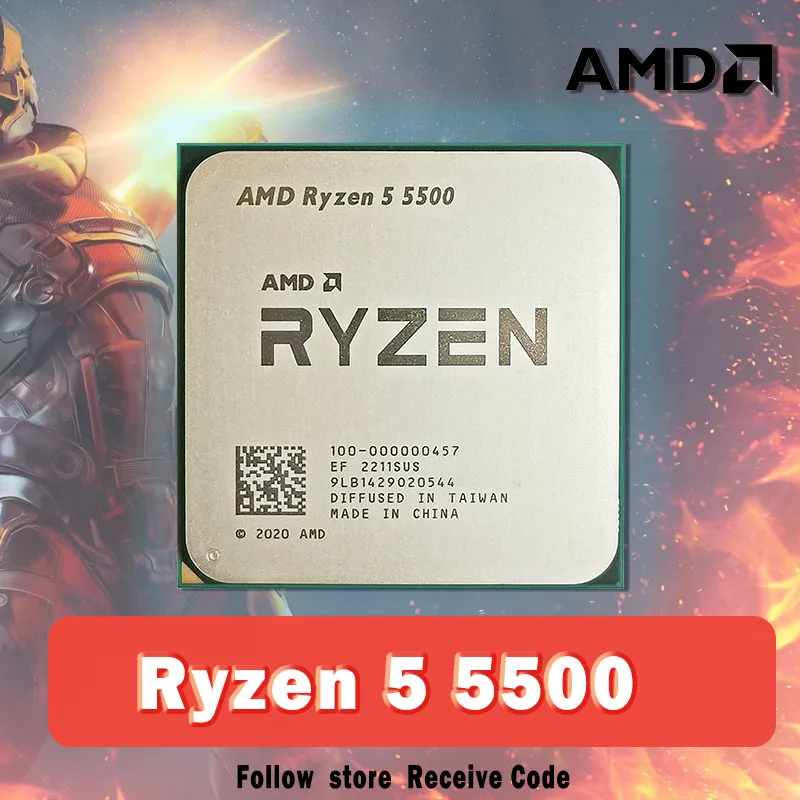 NEW AMD Ryzen 5 7500F R5 7500F BOX 3.7GHz 6Core 12Thread CPU Processor 5NM  L3=32M 100-000000597 Socket AM5 New Sealed with fan - AliExpress