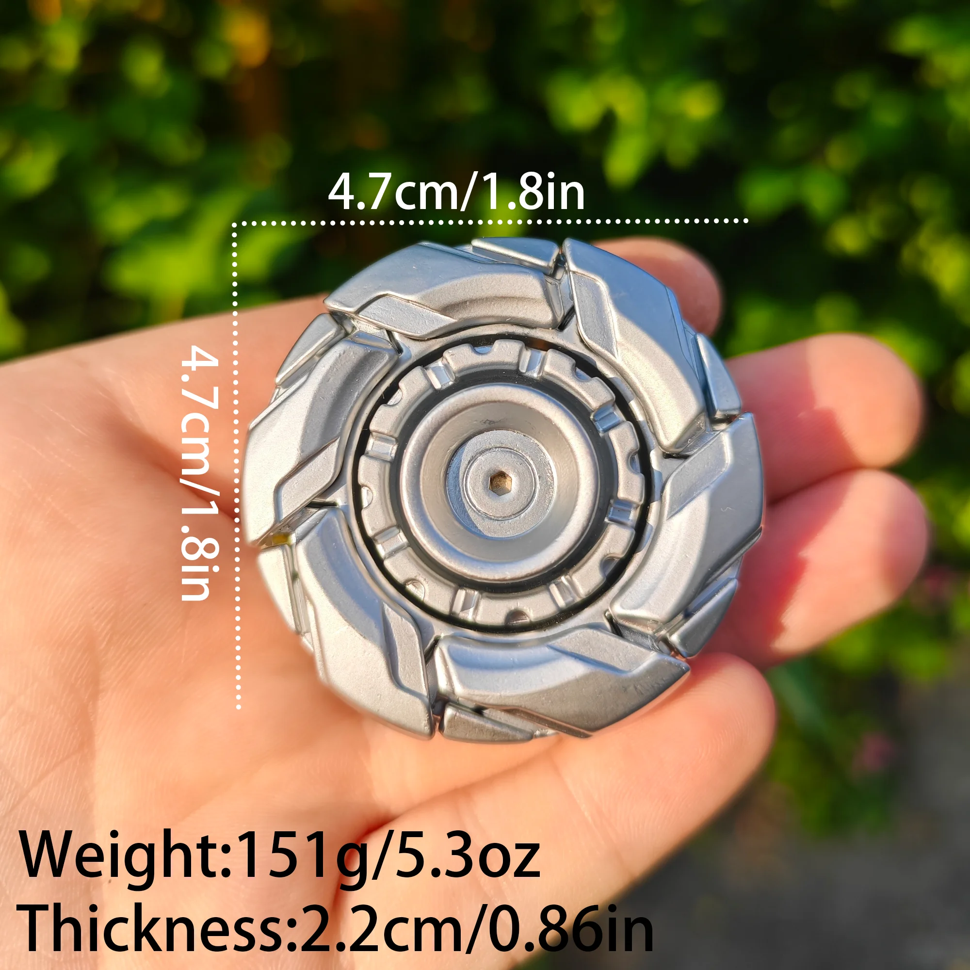 Magnetic Metal Stress Relief Fidget Slider and Mood Buster