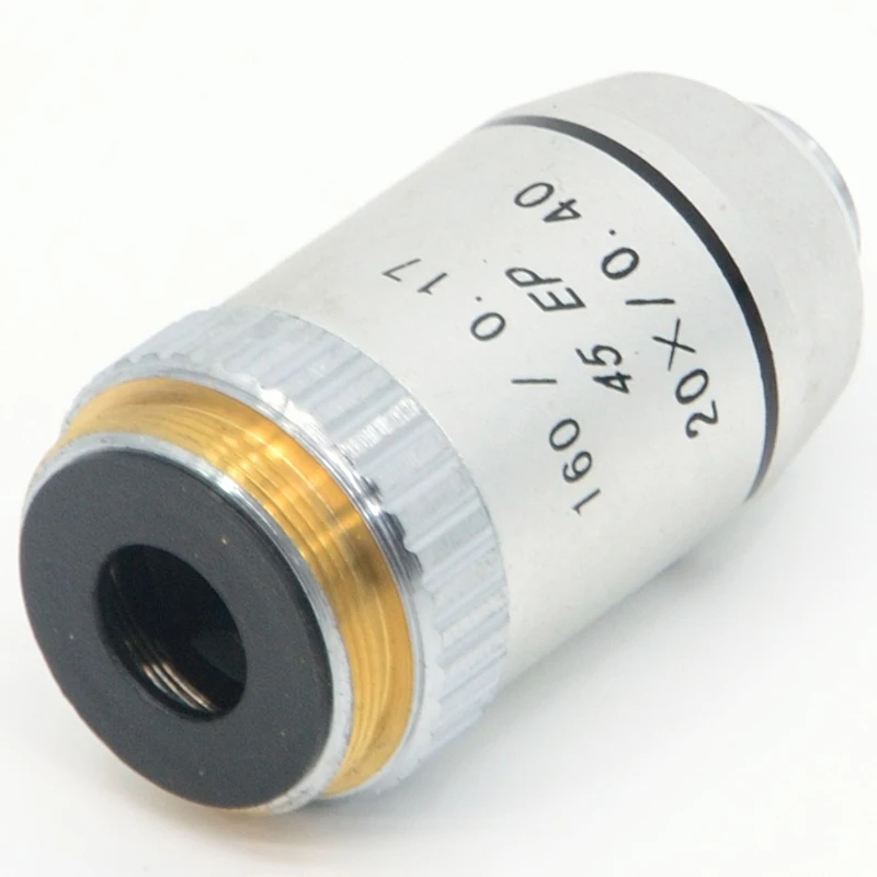 Fyscope 1pc 20x Lab195n Medical Biological Microscope Semi Plan