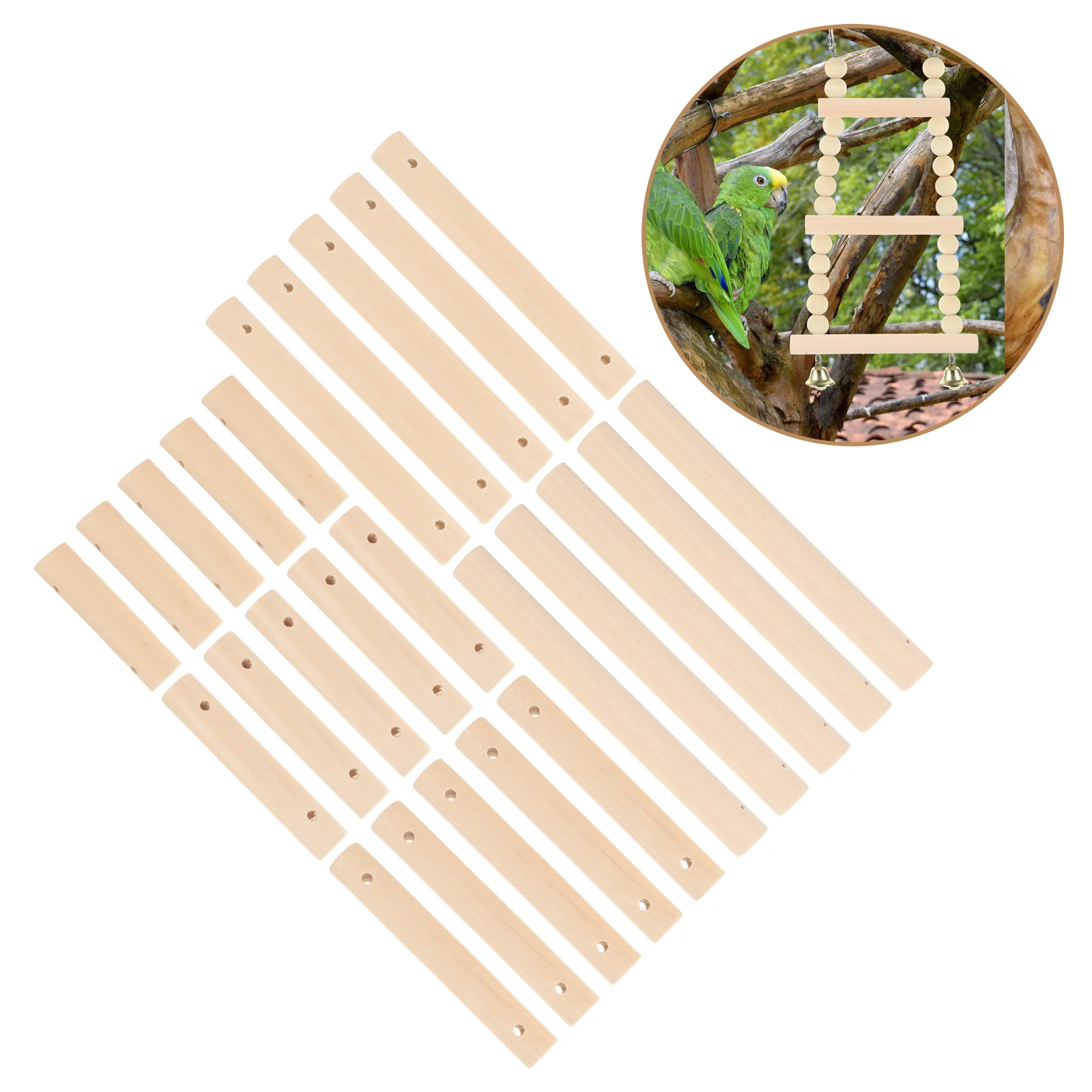 

Unfinished Wooden Rods Wood Material DIY Wood Cylinder Sticks DIY Crafts Supply