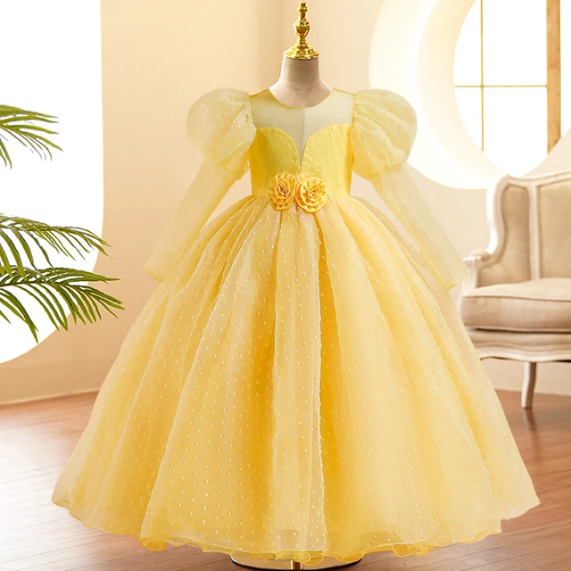 Vestido infantil princesa fantasia, roupas de verão, festa de cerimônia,  vestidos de aniversário, menina, vestido infantil, 8 a 12 anos - AliExpress