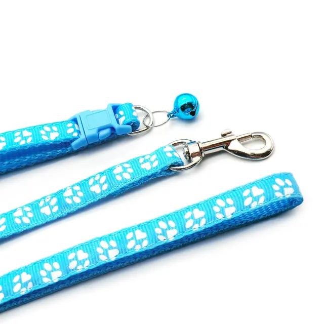 Dog Cat Collar Leash Adjustable Leashes Collar Puppy Outdoor Walking Chihuahua Terrier Schnauzer Outdoor Traction Rope General 3