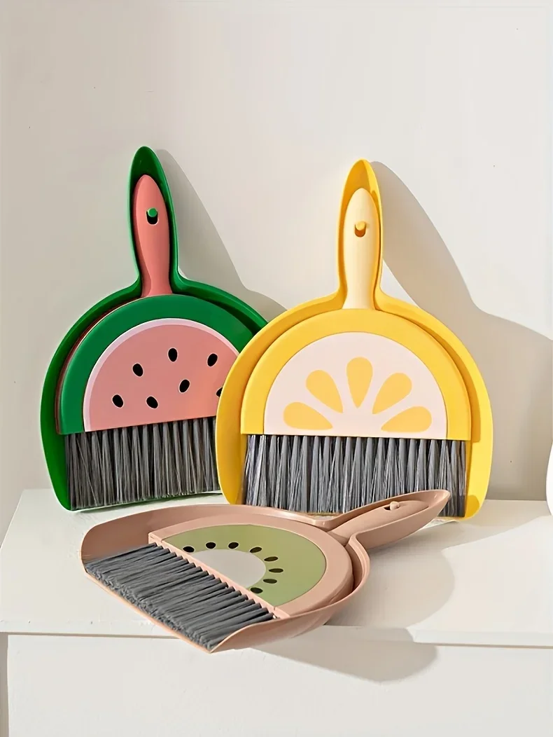 Portable Mini Cleaning Brush and Dustpan Set