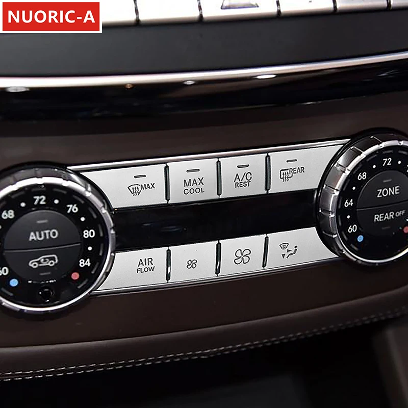 Center Console Air Conditioning Buttons Decals Decoration Cover Trim ...