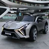 Children's Electric Vehicle Ride On Four Wheeled Remote Control Sports Baby Rocking Toy Car 3