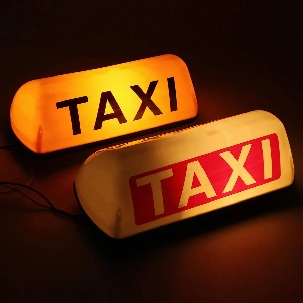 12V wasserdichte Top Sign Magnet meter Kabine Lampe Licht LED Taxi Signal  Lampe
