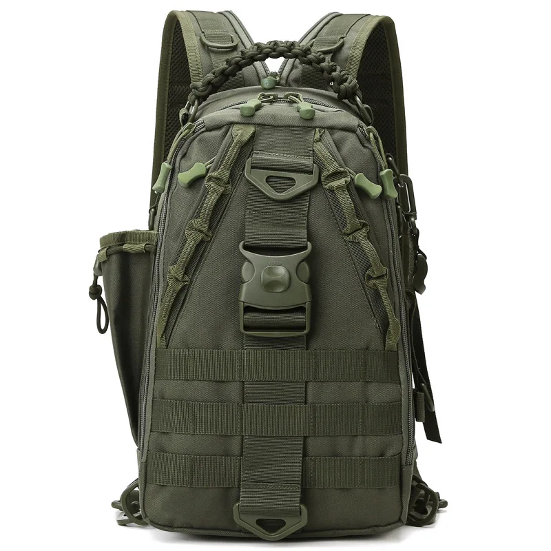 Multifunction Outdoor Hiking Fishing Bag Camouflage Military Fan Tactical  Backpack Men Women Camping Travel Riding Chest Bags - AliExpress